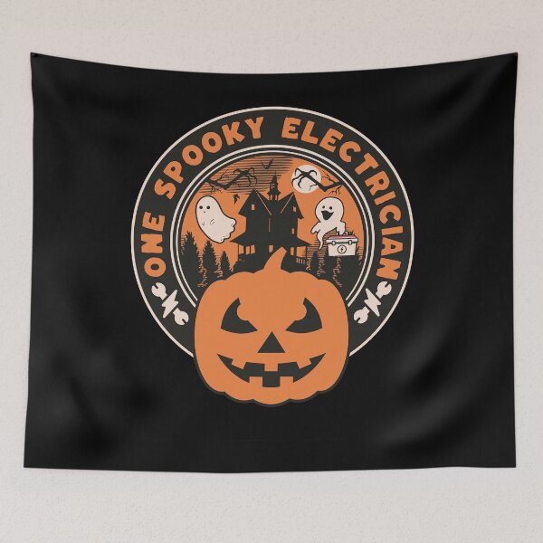 Item preview, One Spooky Electrician - Halloween gift designed and sold by Zandalus.