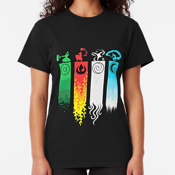 Elemental Bending: Avatar Classic T-Shirt