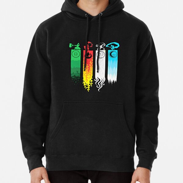 Elemental Bending: Avatar Pullover Hoodie