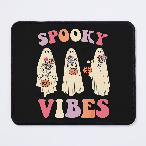Item preview, Groovy Halloween Spooky Vibe Retro Flower Ghost designed and sold by mainana78.