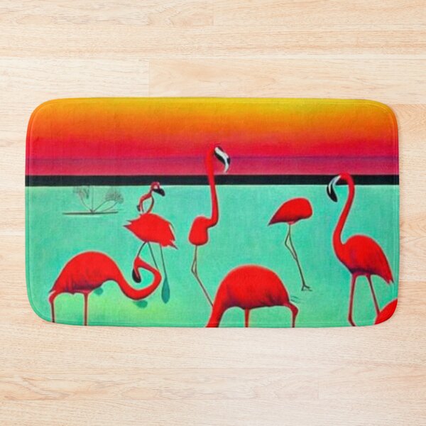 Item preview, Pink Flamingos at sunset designed and sold by George Hutton Hunter.
