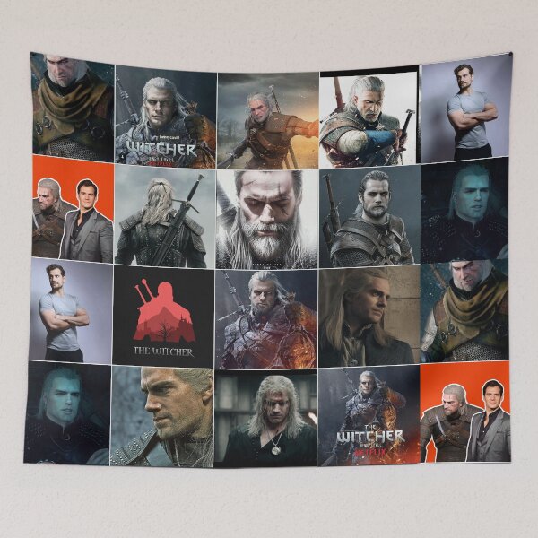 Item preview, Henry Cavill White Wolf Photo Collage 2 designed and sold by GoghGetta.