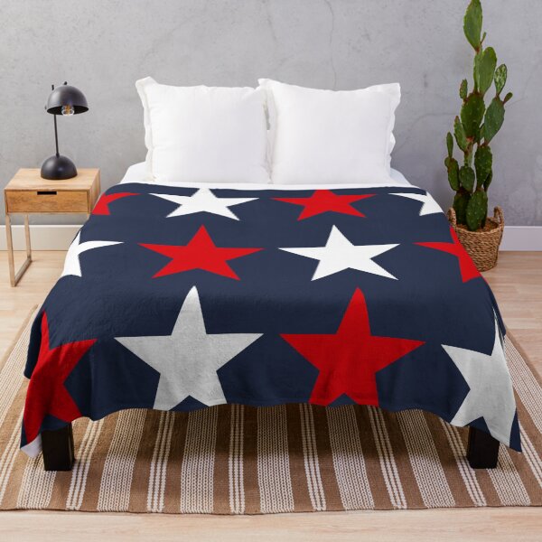 Item preview, Large RED, WHITE and NAVY BLUE STARS designed and sold by RachelMacht.