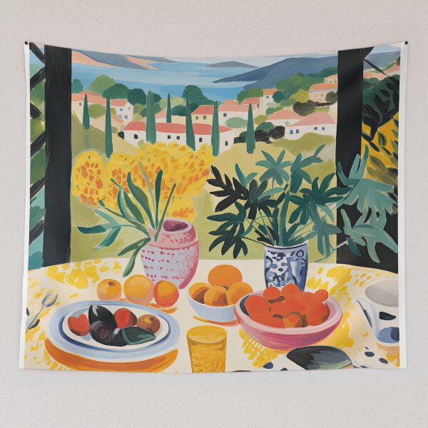 Item preview, Mornings in Matisse Tuscany designed and sold by regnumsaturni.