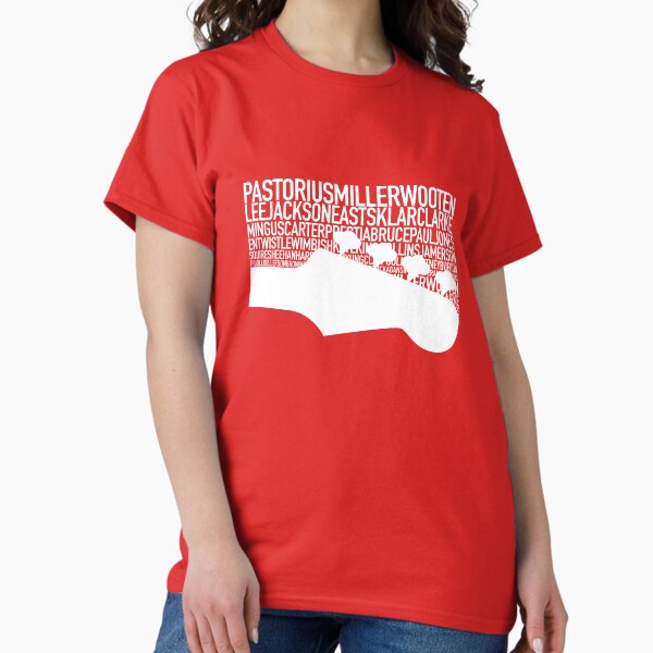 Vista previa del artículo con la obra «Todos los bajistas», diseñado y vendido por ToqueMaisBaixo.