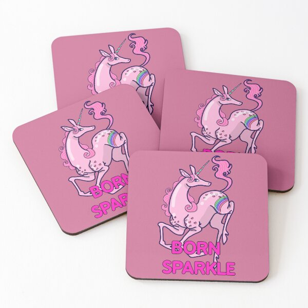 Item preview, Born Sparkle cute pink animal designed and sold by La Loca.