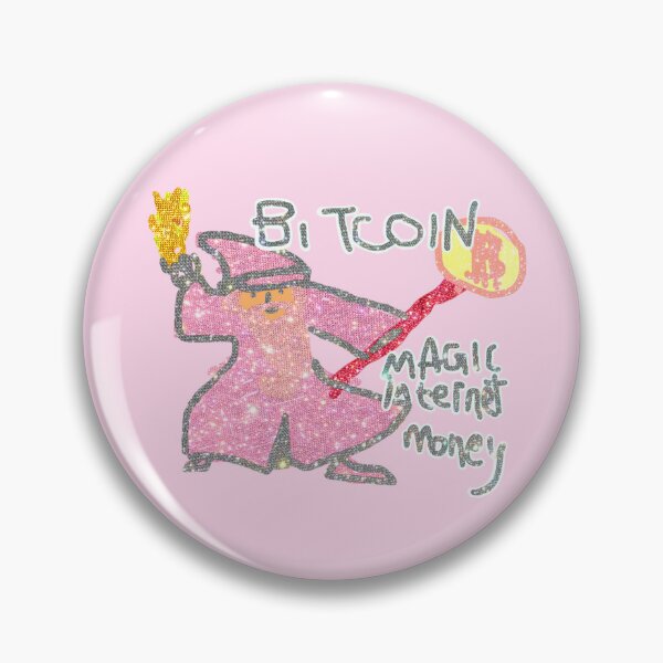 Item preview, Magic Internet Money Pink, Bitcoin Magic Internet Money, Girls Bitcoin, Pretty Bitcoin, Pink Bitcoin,  designed and sold by Anonymousbtb.