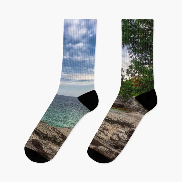 Item preview, The Rocky Shore of Bruce Peninsula National Park designed and sold by Kathy Weaver.