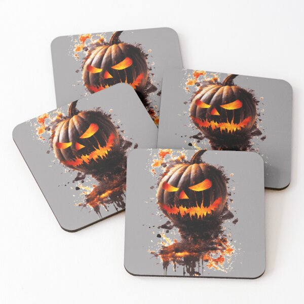 Item preview, Halloween enthusiast fiery pumpkin designed and sold by LorrieBee.