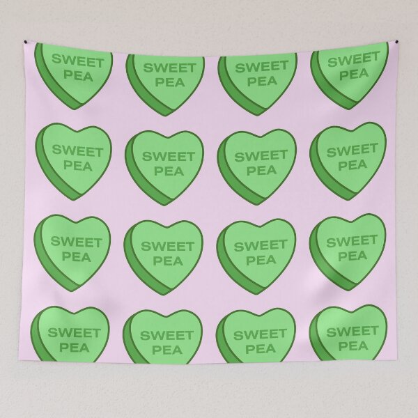Item preview, Sweet Pea Candy Heart designed and sold by Ella Musher-Eizenman.