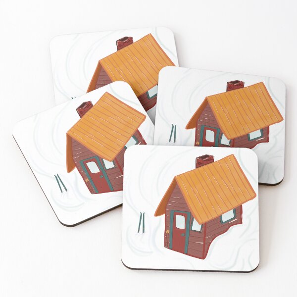 Item preview, cabin in the snow designed and sold by Antoine Marineau Bélanger.