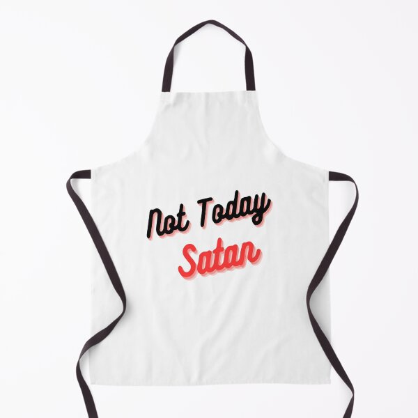 Item preview, Not today satan,Stickers of Back to school,motivation t-shirt,satan stickers,funny stickers, designed and sold by Gazo freeze  ★★★★★.
