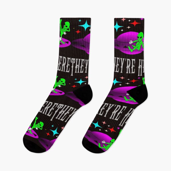 Item preview, Alien They're Here Design designed and sold by Jeff Fishinghawk.
