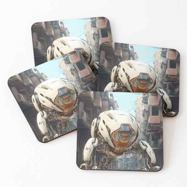 Item preview, Futuristic Robotic City | Digital Art designed and sold by Shirtastically.