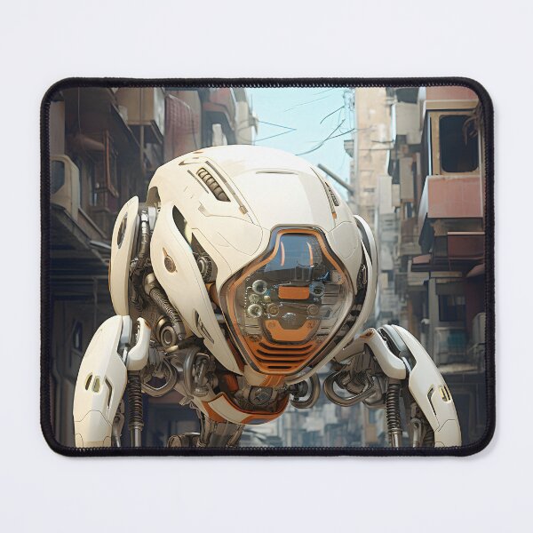 Item preview, Futuristic Robotic City | Digital Art designed and sold by Shirtastically.