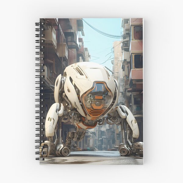 Item preview, Futuristic Robotic City | Digital Art designed and sold by Shirtastically.
