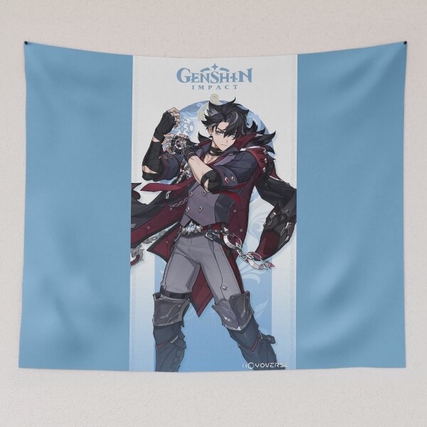 Item preview, Genshin Impact - Wriothesley Character Official Poster designed and sold by Krimsy.