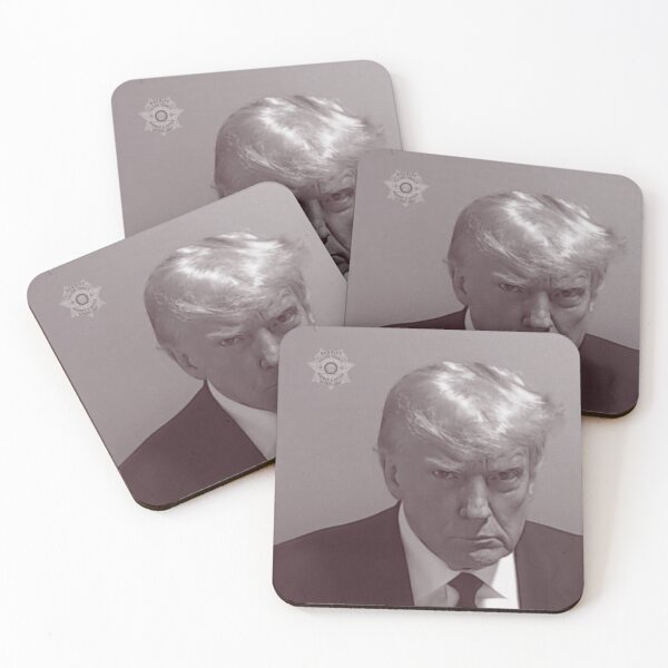 Item preview, Donald Trump Never Surrender Mugshot Classic View designed and sold by Dylan-Gray.