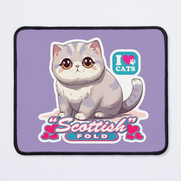 Item preview, I Love Cats : Scottish Fold "LUNA" designed and sold by HIKARI Creations.