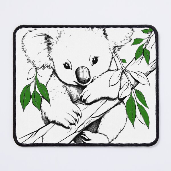 Item preview, Koala Bear drawing art print designed and sold by dcrc.