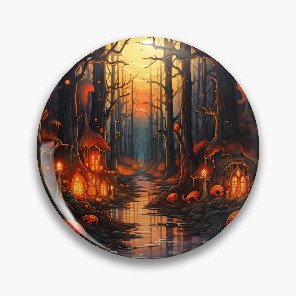 Item preview, Haunted Forest - Halloween Vibes designed and sold by Vansky-Art.