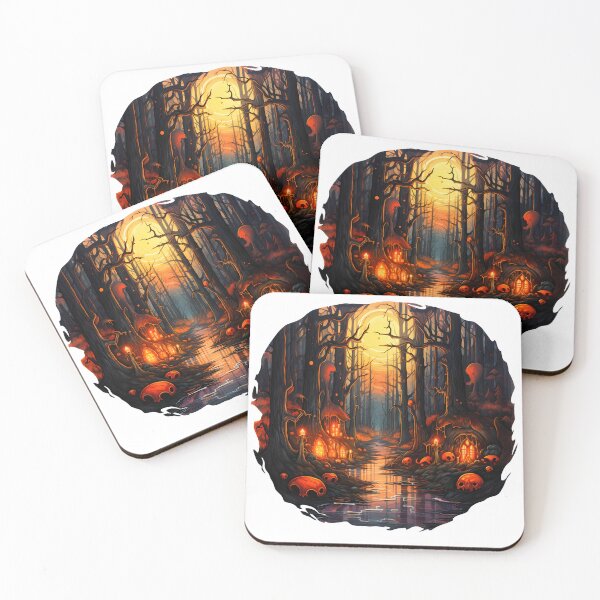 Item preview, Haunted Forest - Halloween Vibes designed and sold by Vansky-Art.