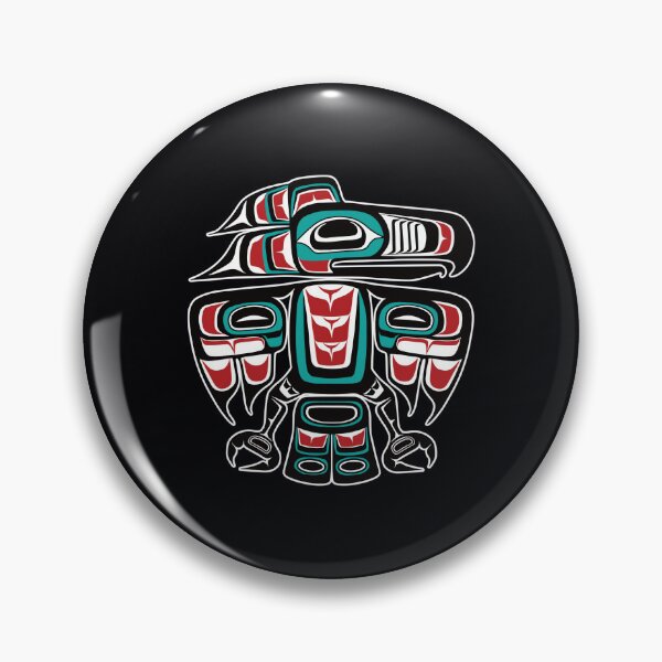 Item preview, Haida Tlingit Native Raven Totem 	 designed and sold by wyhminxdxfr15.