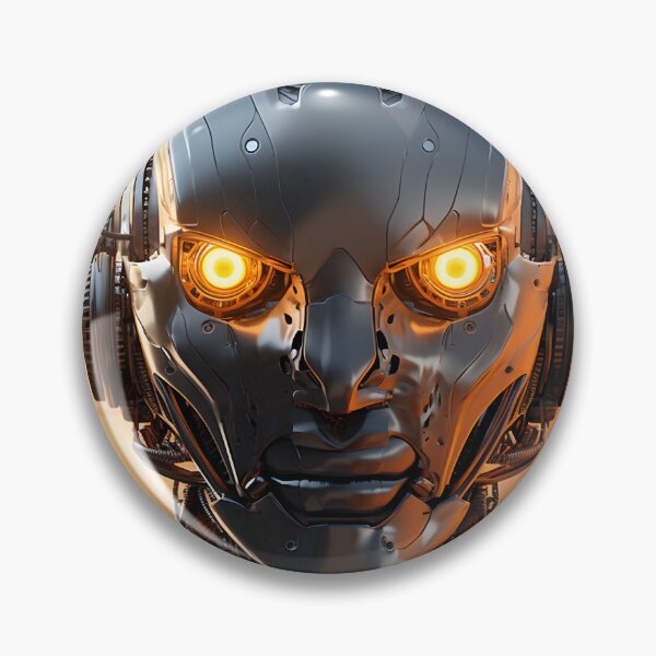Item preview, Futuristic Robo Vision | Digital Art Poster designed and sold by Shirtastically.