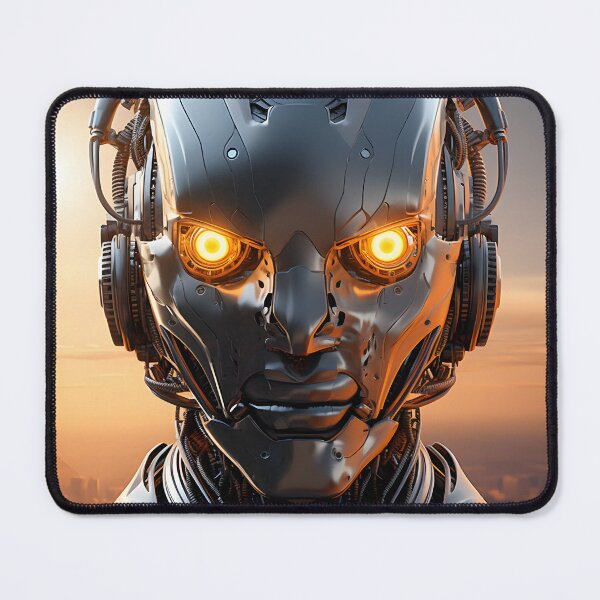 Item preview, Futuristic Robo Vision | Digital Art Poster designed and sold by Shirtastically.