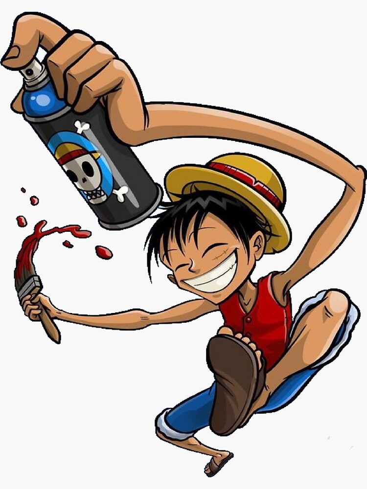 One Piece stickers, Anime