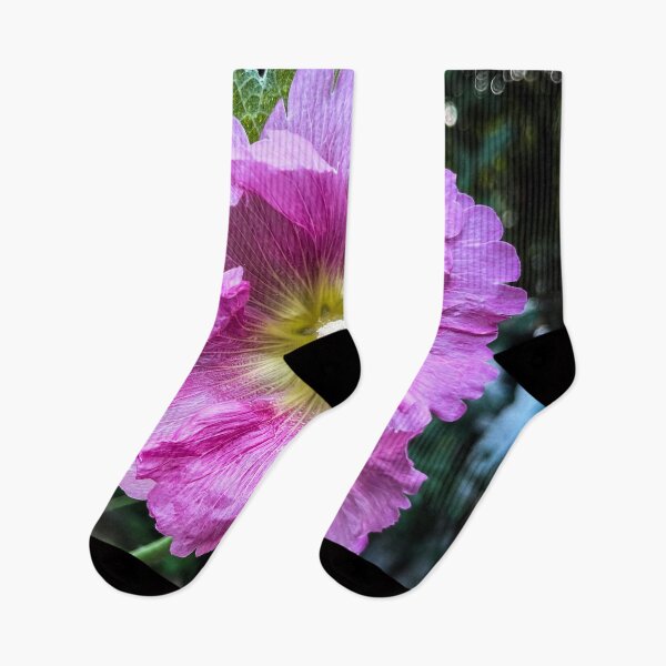 Item preview, In the garden: Alcea (Hollyhock), Los Angeles, California  designed and sold by Douglas E. Welch Design and Photography.