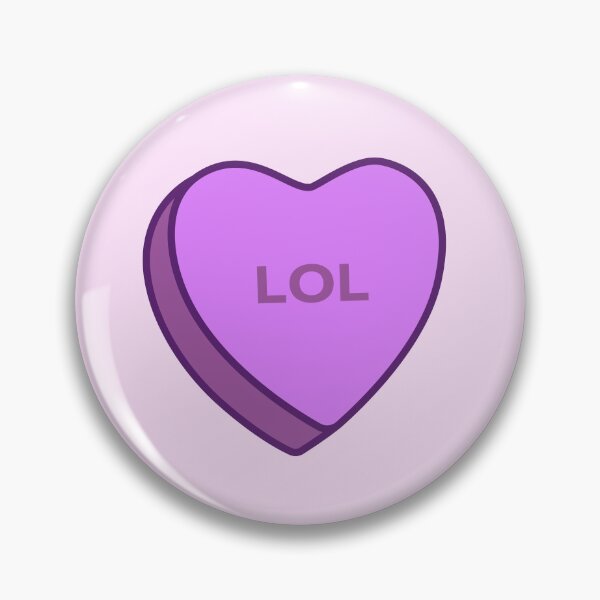 Item preview, LOL Candy Heart designed and sold by Ella Musher-Eizenman.