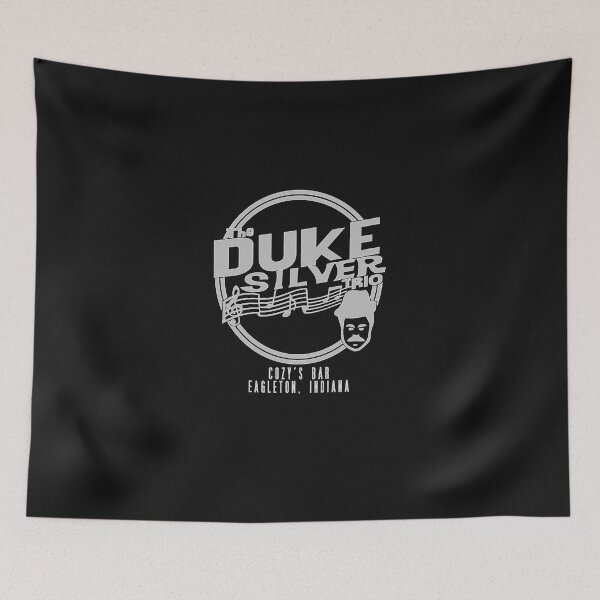 Item preview, Duke Silver Trio Parks And Recreation T designed and sold by IlkassKlein.