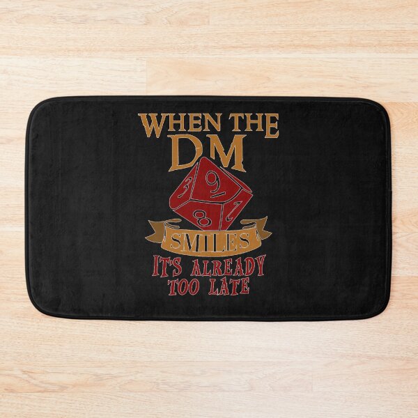 Item preview, Dungeon Master Gift, Dungeon Master , Geeky Gift, When The Dungeon Master Smiles DM Gift designed and sold by IlkassKlein.