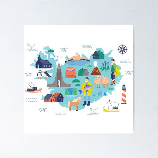 Item preview, Typical Iceland designed and sold by Danteboute.