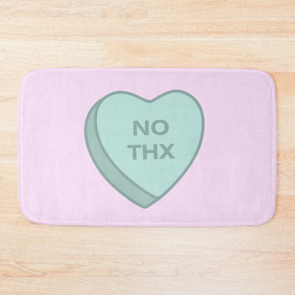 Item preview, No Thx Candy Heart designed and sold by Ella Musher-Eizenman.