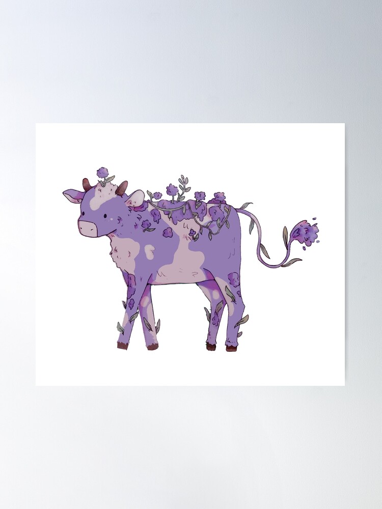 Grape Cow Photographic Print for Sale by mandycreative