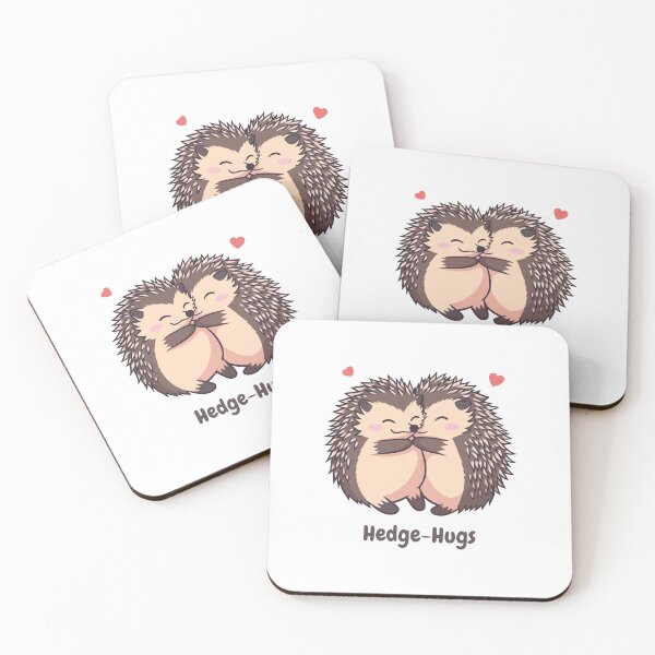 Item preview, Hedge-Hugs - Cute Hedgehogs Hugging designed and sold by floofydelight.
