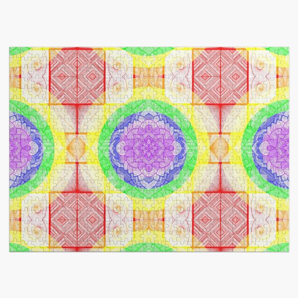 Quadraflor Rainbow Pride Jigsaw Puzzle