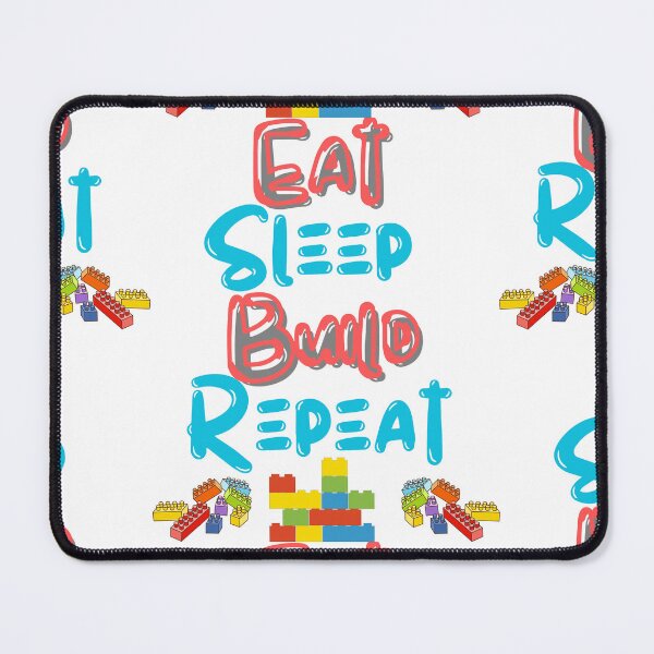 Item preview, Eat Sleep Build Repeat designed and sold by Simo0455.