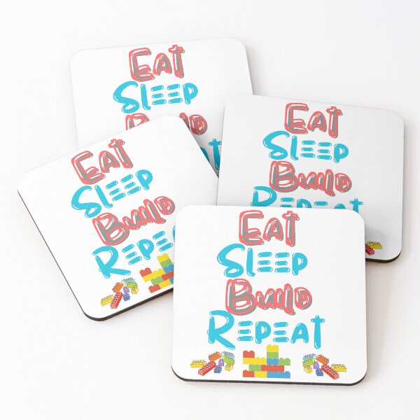 Item preview, Eat Sleep Build Repeat  designed and sold by Simo0455.