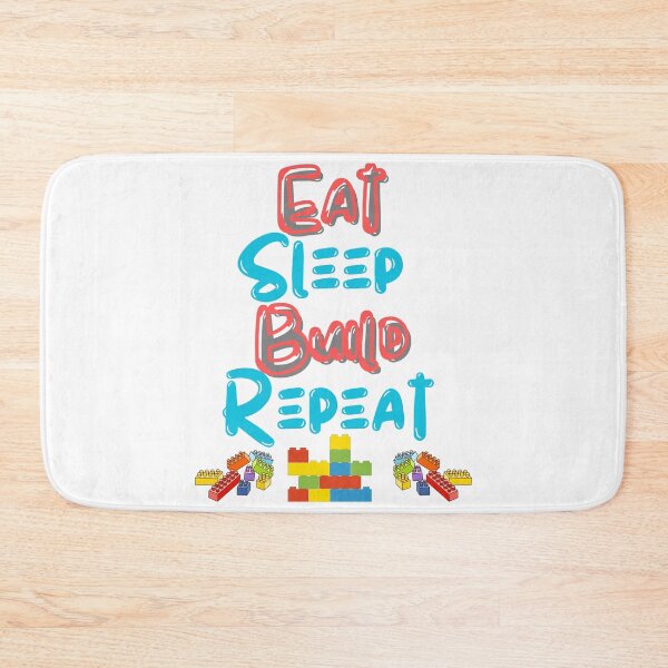 Item preview, Eat Sleep Build Repeat  designed and sold by Simo0455.