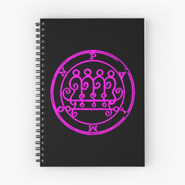 Item preview, Pink Seal of Paimon Demonology Sigil designed and sold by beerhamster.