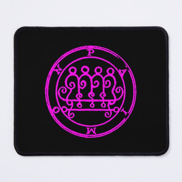 Item preview, Pink Seal of Paimon Demonology Sigil designed and sold by beerhamster.