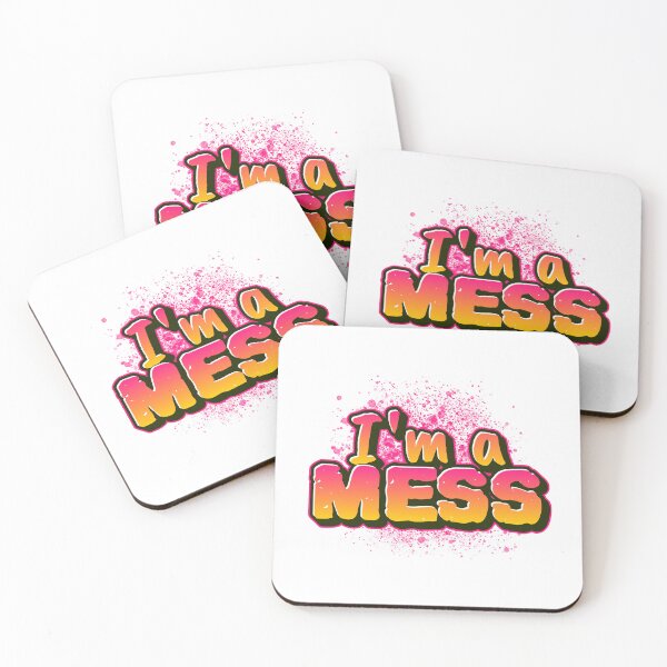 Item preview, I'm a mess Design designed and sold by RektRepublic.