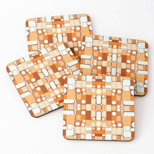 Item preview, Intriguing Fusion - Shapes Art | Expressive Play of Form and Color designed and sold by OrangeMG.