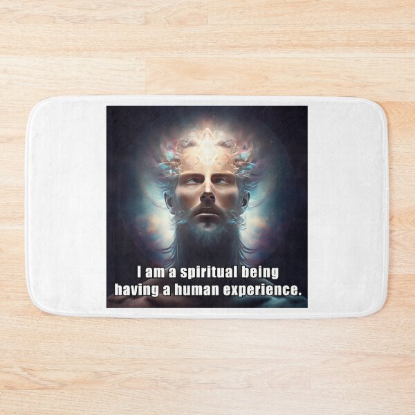 Item preview, I am a spiritual being having a human experience. designed and sold by Ashitanohikari.