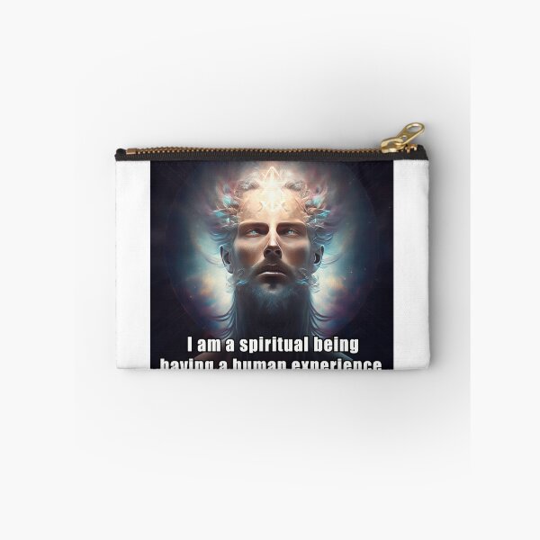 Item preview, I am a spiritual being having a human experience. designed and sold by Ashitanohikari.