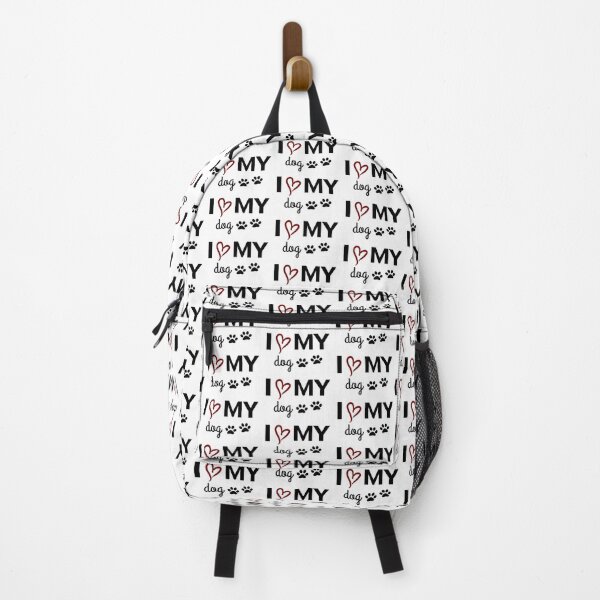 Item preview, I Love My Dog designed and sold by raineOn.