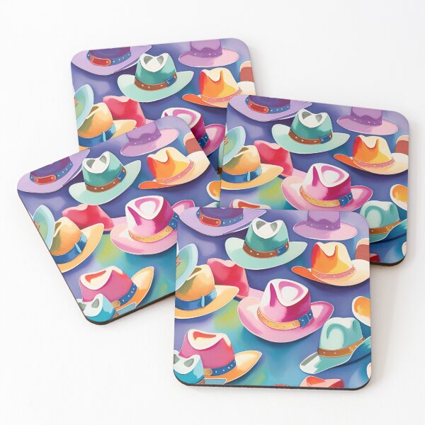 Item preview, Watercolor Hats Cowboy Hats designed and sold by purplesensation.